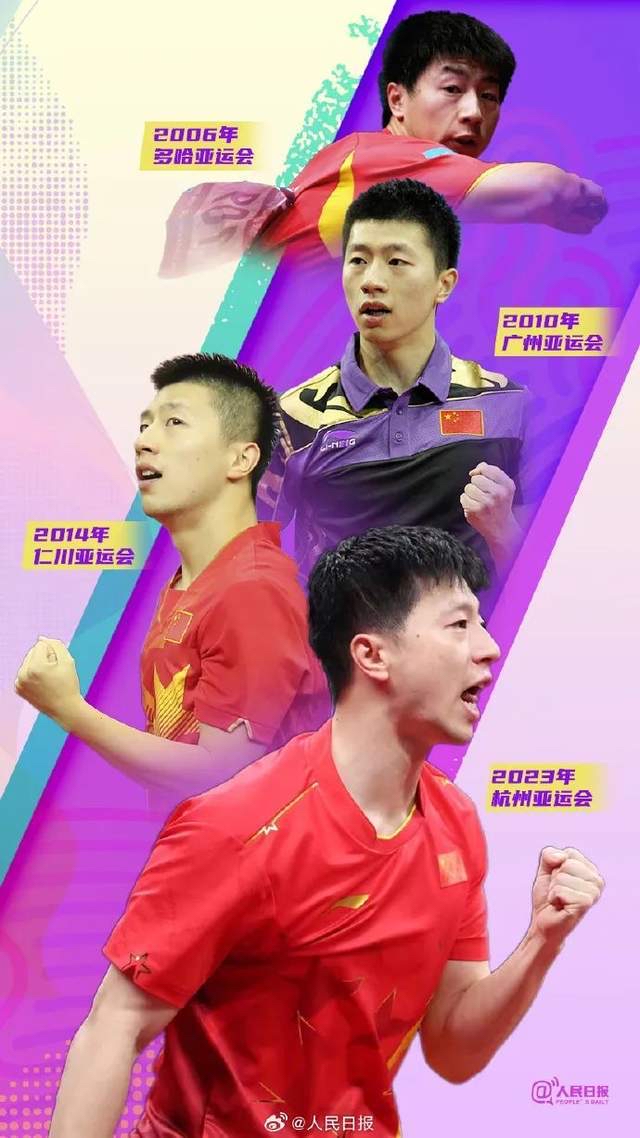 韩国乒乓球队碾压英国乒乓球队，马龙打破历史纪录