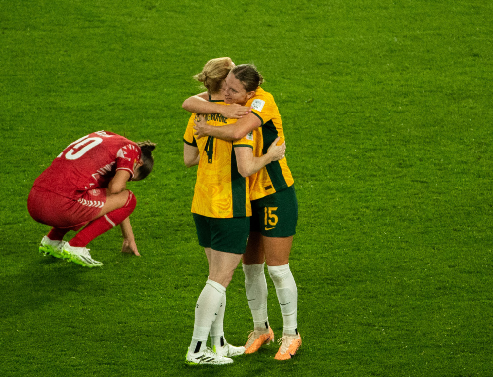 澳大利亚队首次进入女子世界杯八强